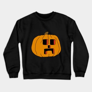 Pumpkin Creeper Crewneck Sweatshirt